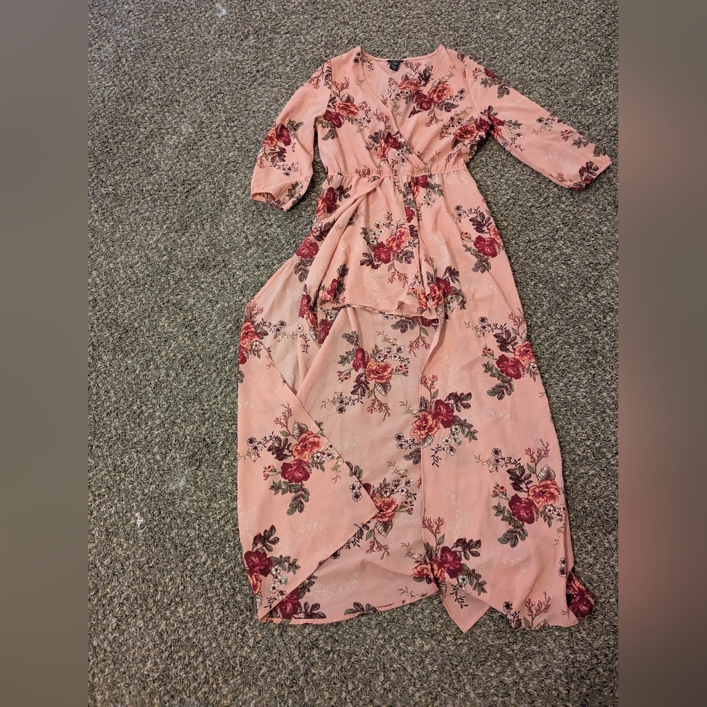 Floral romper dress